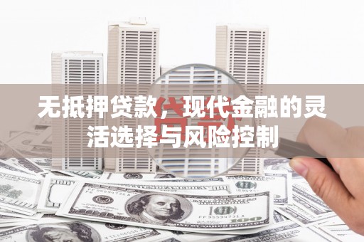 福清无抵押贷款，现代金融的灵活选择与风险控制
