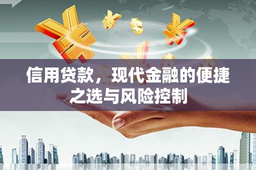 福清信用贷款，现代金融的便捷之选与风险控制