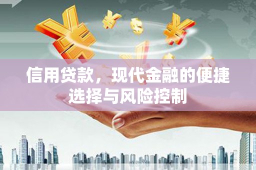 福清信用贷款，现代金融的便捷选择与风险控制