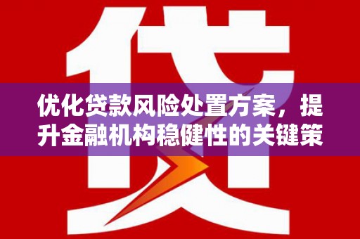 福清优化贷款风险处置方案，提升金融机构稳健性的关键策略