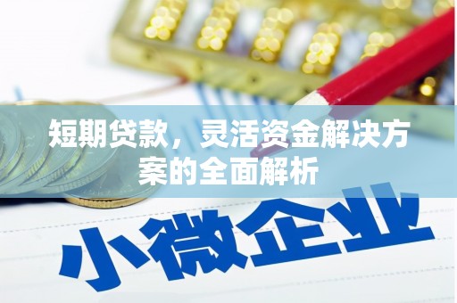 福清短期贷款，灵活资金解决方案的全面解析
