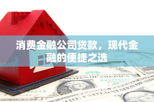 福清消费金融公司贷款，现代金融的便捷之选