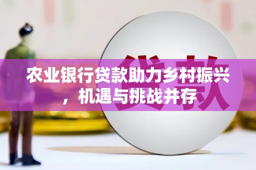 福清农业银行贷款助力乡村振兴，机遇与挑战并存