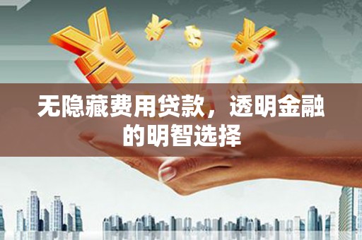福清无隐藏费用贷款，透明金融的明智选择