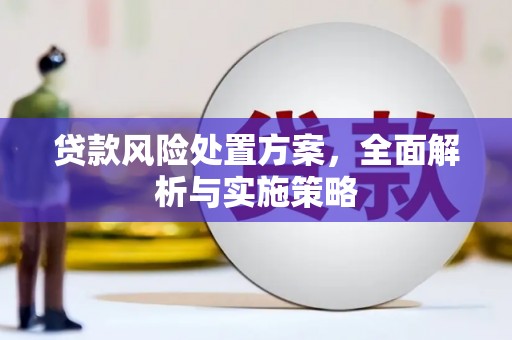 福清贷款风险处置方案，全面解析与实施策略